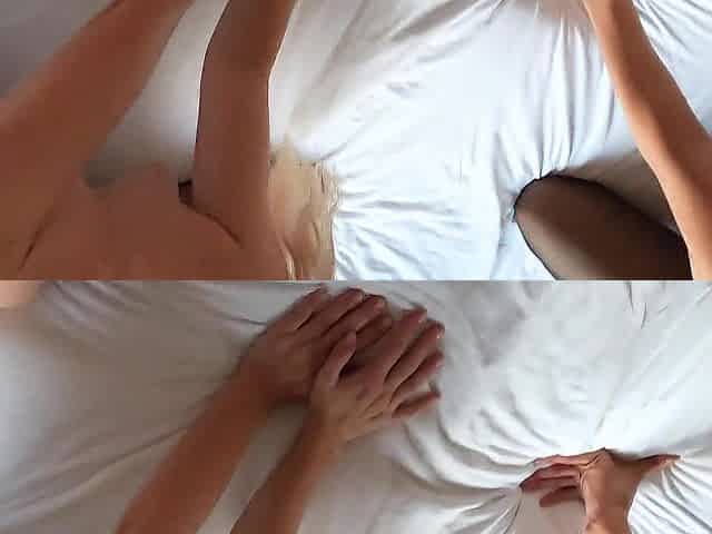 Golden-haired Sweetheart Assents to make a 1ST SEX TAPE !!! TRU KAIT