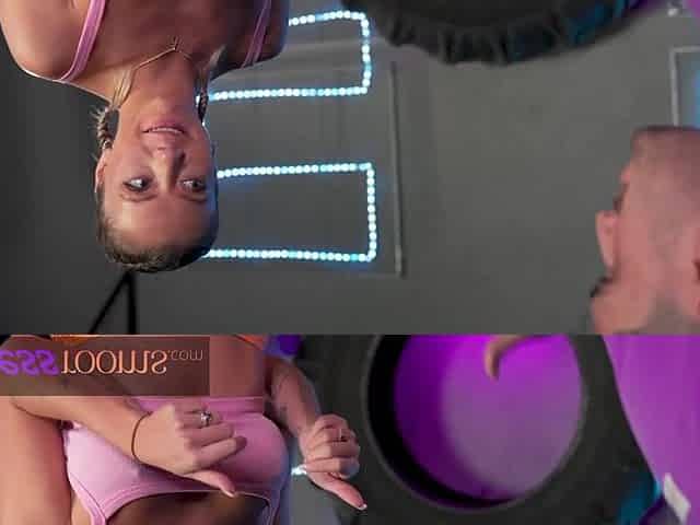 Fitness Rooms Large boobs thick French mother i'd like to fuck yoga teacher
