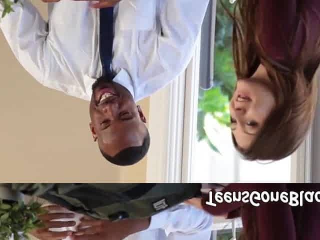 Woman screwing ebony chap with massive wang