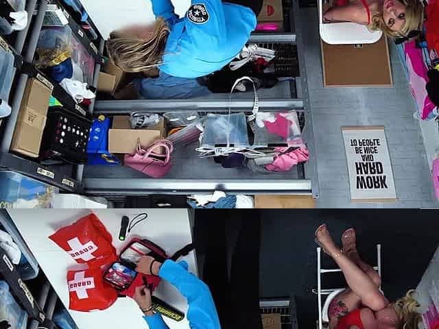 Officer face fucking busty milf Lolly Dames