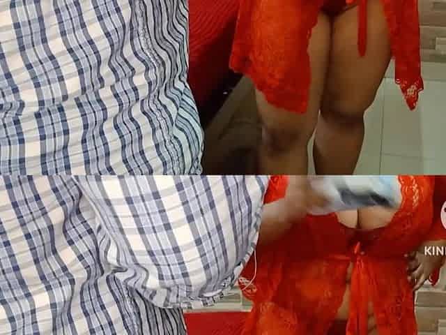 Feel raw Indian passion with a bhabhi's curvy intimate mms display