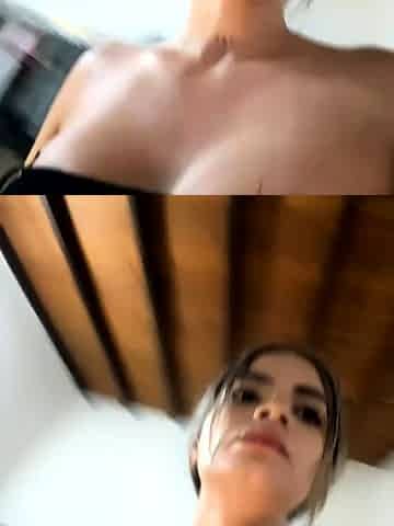 Stacked brunette goes solo toys and masturbation