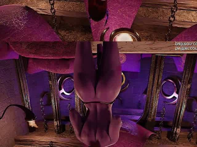 Cute angel takes a biggest load to the face from concupiscent futanari succubus
