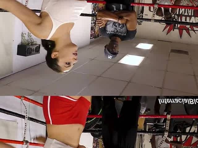 Italian Babe Gets Jizzed On in Interracial Gangbang group sex orgy - Big tits vs BBC
