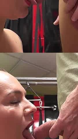 German Pornstar Babe Kira Knight Fucked in Club P1