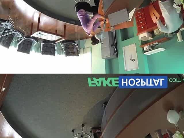 FakeHospital Doctor faces hawt brunette hair from insurance company