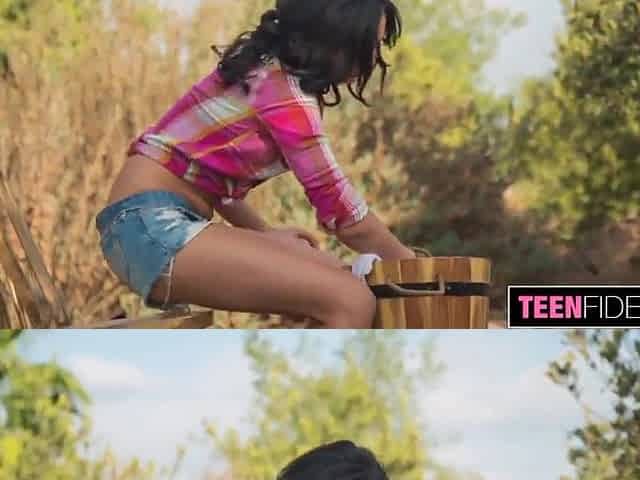 TEENFIDELITY Constricted Bodied Ariana Marie Creampie