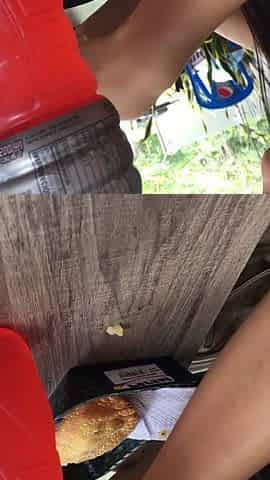 I make a hawt clip in a restaurant using a dildo
