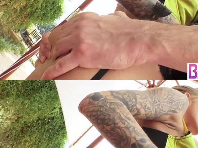 Juelz Ventura Coarse Anal Screwing With Mike's Large Knob