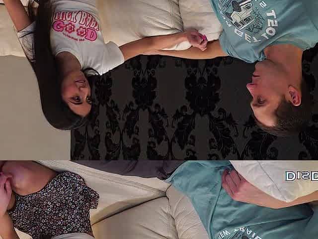 Real swingers swapped partners and screw on the same daybed