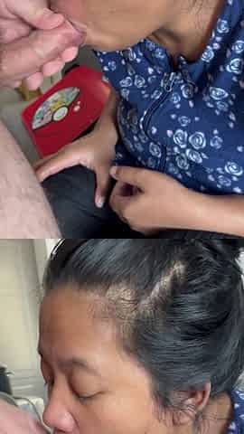 Indonesian Wives Are Best for Cumshot in the Mouth