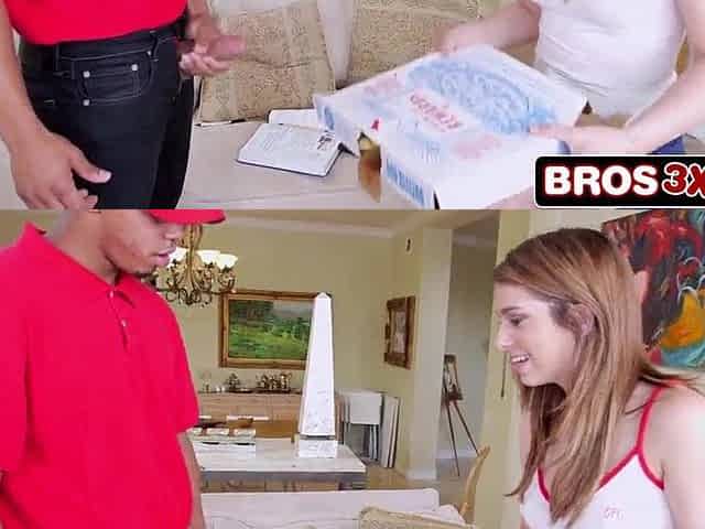 Delivery Stud Packs Greater amount Than Just a Pizza - Small Teen Stuffed Unfathomable