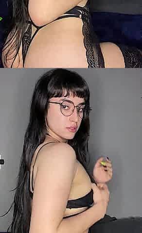 Ebony Underware Large Hard Dick