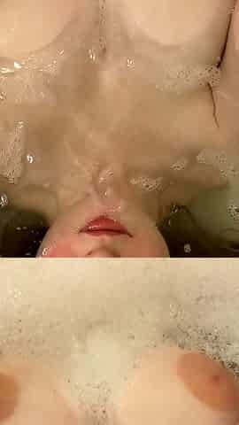 Busty brunette hoe shows off pussy in close up pov style