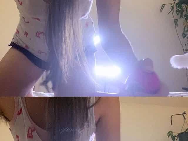 Pale amateur teen brunette Lynn Love