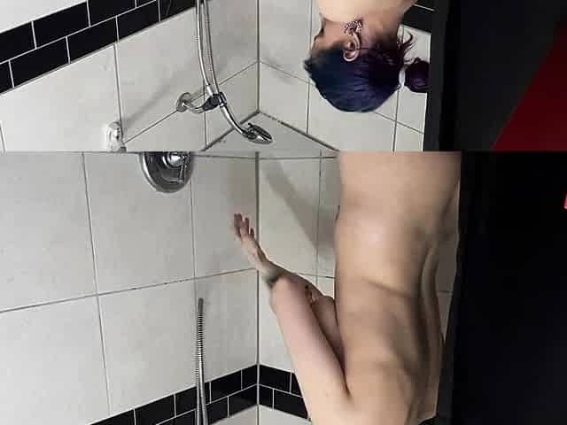 Amateur young teen solo masturbation on her livingroom