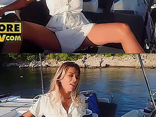 In Sex On The Open Water With Tasty Rich Milf Shalina - Shalina Devine