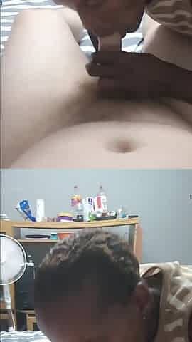 Hot 18 Year Old School Girl Sucks White Teacher's Cock at His House