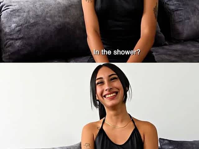 Petite Latina Teen Begged To Get The Job