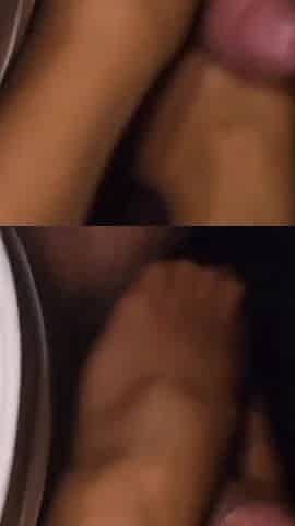 Super Footjob to My Friend in His Car, Then I Ride Him and He Cums on Me