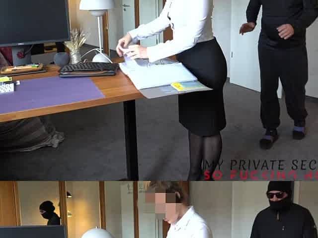 serious business woman has coarse sex in the office