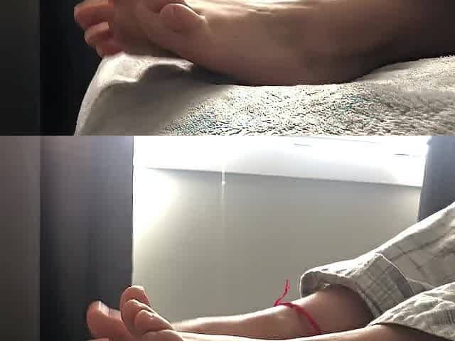 teen satisfies your foot fetish