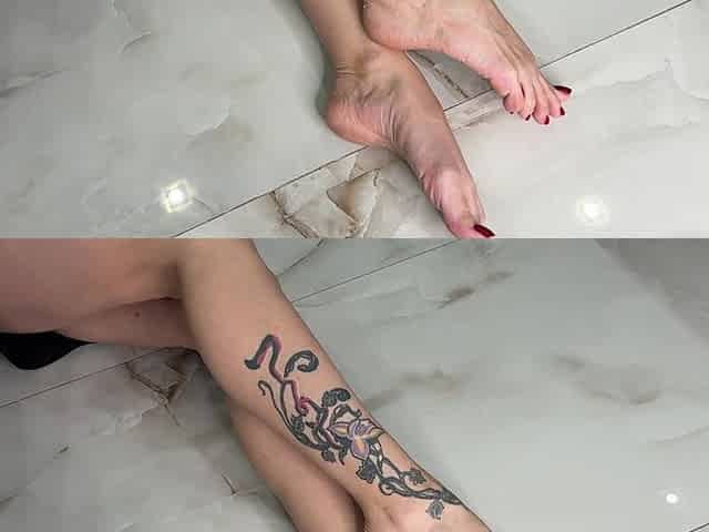Toe Pointing My Feet
