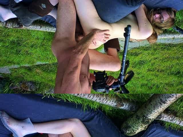 Two amateur blonde teen babes sucking huge fat cock
