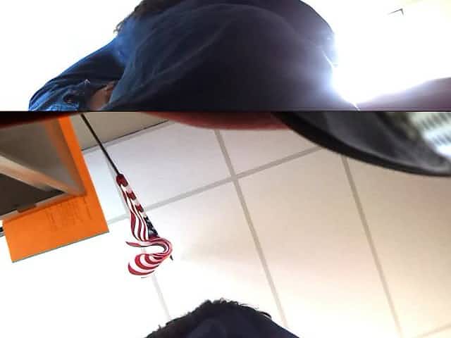 Teacher UpSkirt! Hot Ass and Legs!