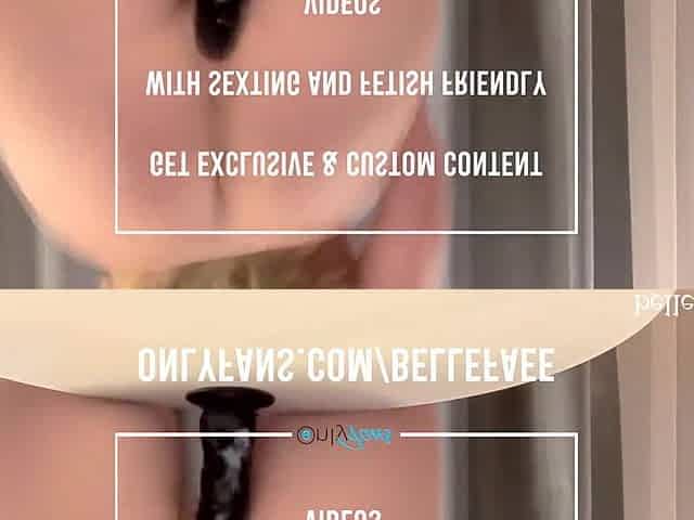 THICK PAWG USES BF CUM AS LUBE RIDING VIBRATOR HARD