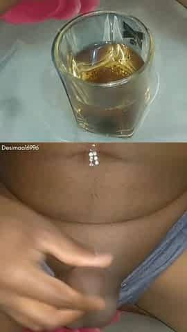 My Semen/sperm with Black Coffee.