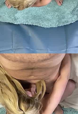 Tabitha sucks rides reverse cowgirl cum on ass