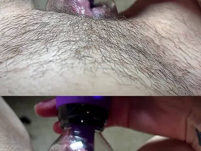 Vacuum Morning Masturbation, Wet Pussy with Cream Flowing Out, How Nice It Is