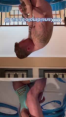 Papi screws me hard so I award him by licking and screwing his booty