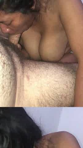 Busty Whore From Indonesia Sucks Cock Until Cum Squirts Down Her Throat