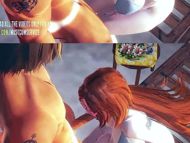[LEAGUE OF LEGENDS] Miss Fortune's vacation on the beach CG ANIME
