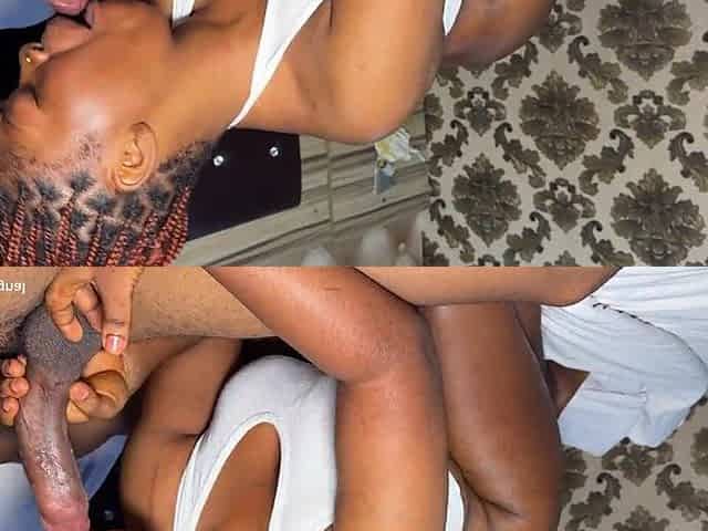 Abuja whore with fine booty and melons screwed hard and creams all over wang