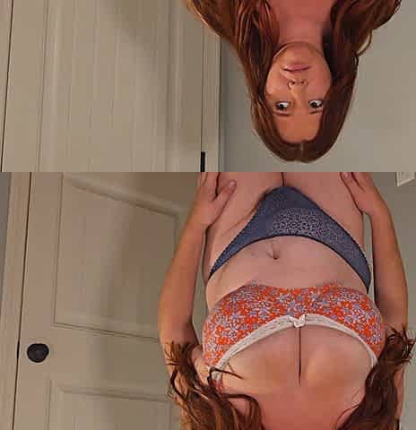 Big Boobed Redhead Lost a Bet and Now Needs to Pay up POV