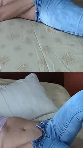 I Start to Get Excited Watching How My Stepson Shows Me His Big Cock and Records Everything