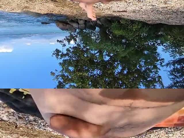 I Got Absolutely Exposed on the Beach and Jerked Off Whilst a Hawt Beauty Watched
