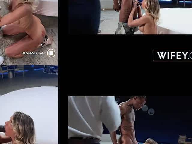 Fit Blond Hotwife Cassie Bender Gets A Bbc Creampie In Front Of Hubby
