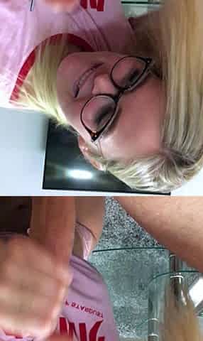 Huge Japan blowjob and handjob POV orgy with a cumshot