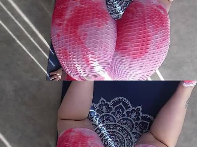 I Fuck My French Students Big Round Ass In Her Tight Yoga Pants!