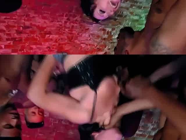 Interracial Gangbang Compilation - With Double Penetration And Internal Creampie Cumshot