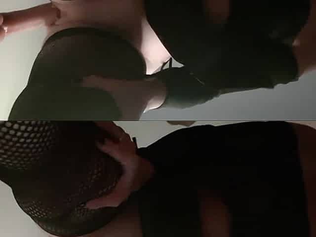 Fuck Myself with My Giant Dildo Enjoy It From a Special Point of View