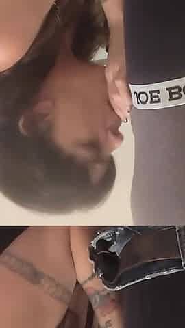 My Wife Dawn, Blows Me Before and After Work Every Day. She Likes to Keep My Balls Drained