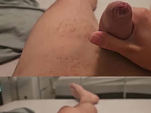 Lascivious Teen Mouse Jerks off My Rod Until I Cum!
