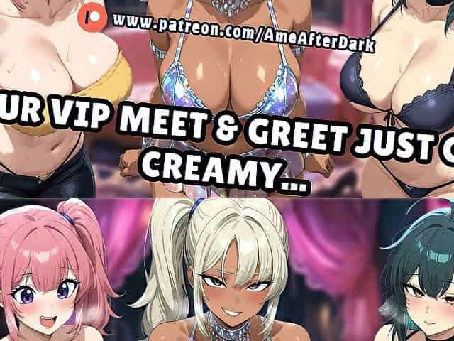 Sweetheart Pot Angel Group Backstage Meet & Greet Turns Into Wild Fan Creampie Fuckfest