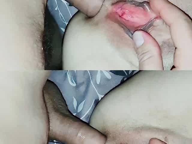 Aged tiny wife and pov close up anal