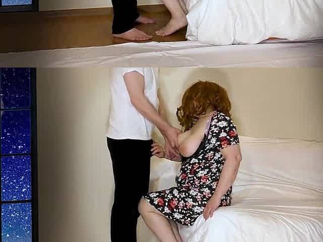 mother I'd like to fuck let him in when that guy asked